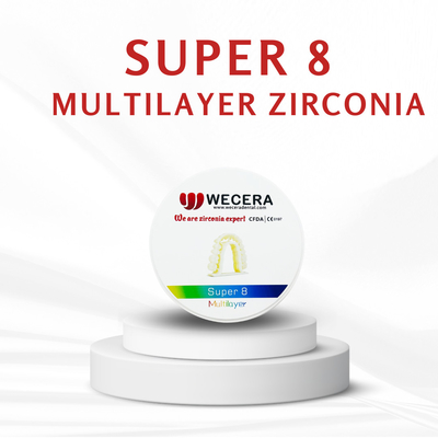 Experience Unmatched Precision and Aesthetics with Amann Girrbach System Compatible 3D Multilayer Zirconia